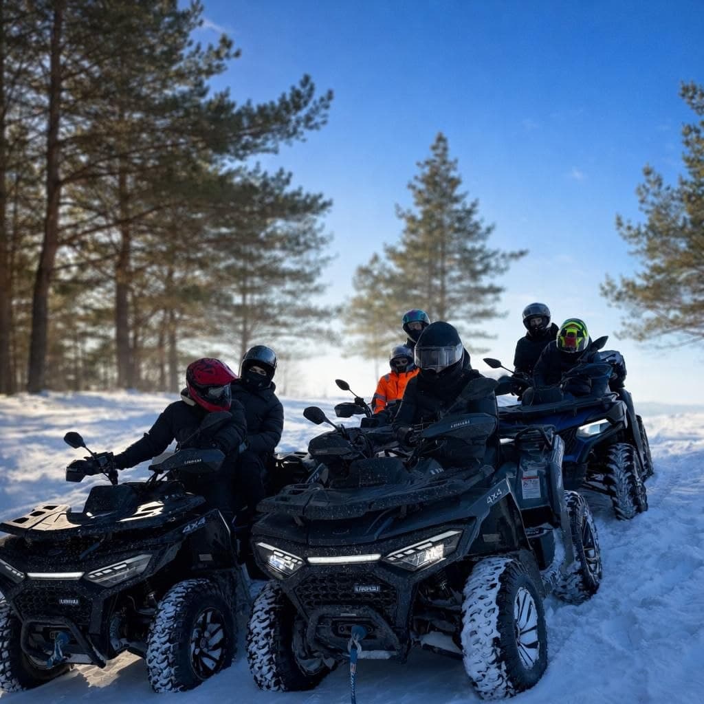 Квадроцикл в Лиепае — off-road поездка 9